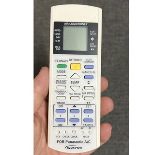 Điều Khiển điều hòa PANASONIC INVERTER (bản nhỏ) -hàng chuẩn loại 1 - bh 3 tháng lỗi đổi mới