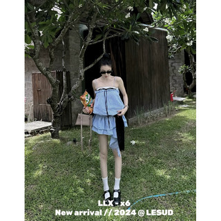 Jump 2s thô kẻ nơ eo • melanie boutique