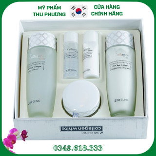 Bộ Chăm Sóc Dưỡng Ẩm Làm Trắng Chống Lão Hóa Da 3W Clinic Collagen White Skin Care Item 3 Set