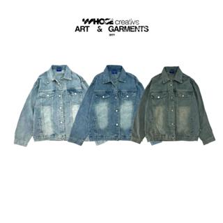 DENIM JACKET  - Áo khoác jeans Whose studio