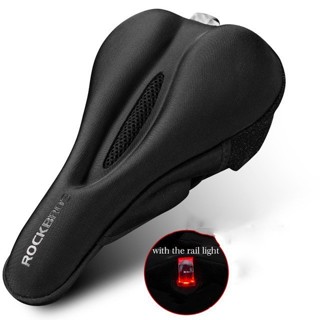 Vỏ bọc yên RockBros có đèn phía sau bọc ghế đi xe đạp, Vỏ đệm yên xe đạp đường trường MTB