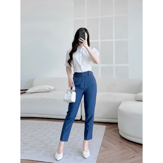 Quần baggy kèm đai