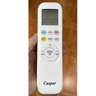 Remote điều khiển điều hòa CASPER INVERTER có nút hồng -hàng chính hãng -bh 3 tháng lỗi đổi mới