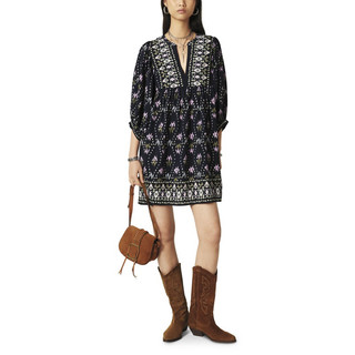{2hand}  Đầm Thổ Cẩm-boho