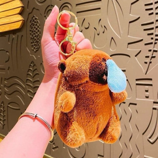 Móc Khoá Capybara Bạch Tuộc 2 Mặt