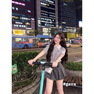 Chân Váy Xếp Ly To Lưng Cao