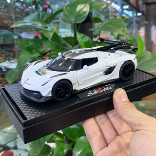 Mô hình xe Koenigsegg Jesko có đèn và âm thanh tỉ lệ 1:32 Chi Zuan