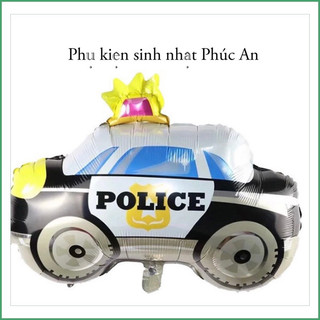 Bóng kiếng nhôm 70cm xe CS trang trí tiệc sinh nhật hpbd