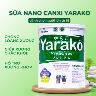 Sữa canxi nano yarako premium nano canxi nhật bản giải pháp dinh dưỡng dành cho người xương khớp
