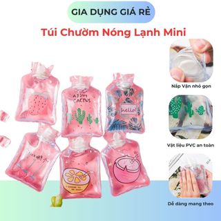 Túi Chườm Nóng Lạnh Mini Trong Suốt Nhiều Hình Ngộ Nghĩnh