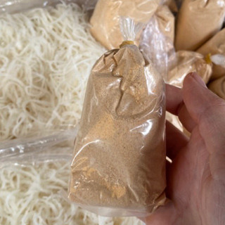 Bì heo thái sợi, Thính gạo ăn cơm tấm