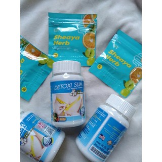 Combo giảm cân Detoxi kết hợp với Sheaya Thái Lan cho bạn vóc dáng thon gọn