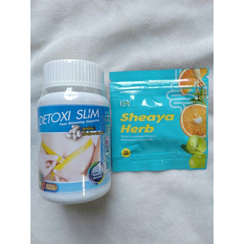 Combo giảm cân Detoxi kết hợp với Sheaya Thái Lan cho bạn vóc dáng thon gọn