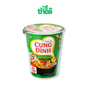 Thùng 24 ly mì khoai tây Cung Đình Lẩu Tôm Chua Cay