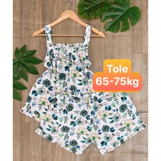[HCM] (63-90kg) Đồ bộ bigsize ĐÙI tole/lanh. drap gối codipa.