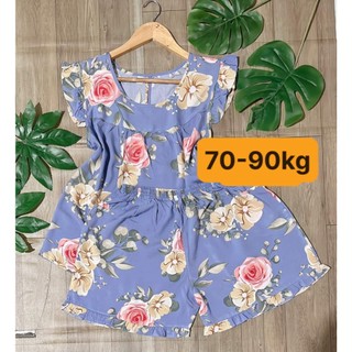 [HCM] (63-90kg) Đồ bộ bigsize ĐÙI tole/lanh. drap gối codipa.