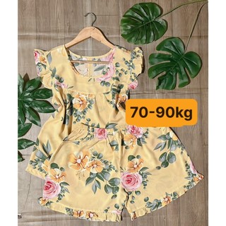 [HCM] (63-90kg) Đồ bộ bigsize ĐÙI tole/lanh. drap gối codipa.