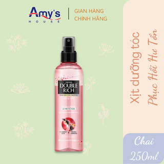Dưỡng tóc Phục Hồi Hư Tổn Double Rich 250ml - Nước dưỡng tóc gấp đôi Keratin và Amino Acid - Chính Hãng