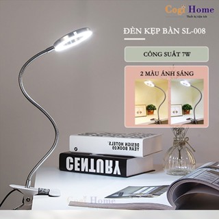 Đèn Học Kẹp Bàn Đèn Gắn Bàn Siêu Sáng 2 Màu Ánh Sáng Trắng Ánh Sáng Vàng