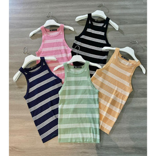 Áo ba lỗ dệt kim zr 5m sọc
