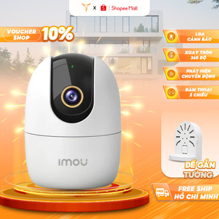 Camera wifi IMOU trong nhà Ranger 2 5MP A52 Siêu nét Xoay 360 độ Đàm thoại 2 chiều Còi hú báo động