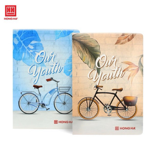 Vở kẻ ngang 80tr hồng hà study mẫu mới nhất