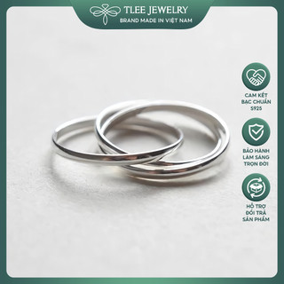 Nhẫn bạc TLEE lồng ghép cá tính TLEE JEWELRY A0304
