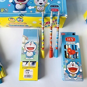 Bút gel nước HY Doreamon có đầu tẩy.