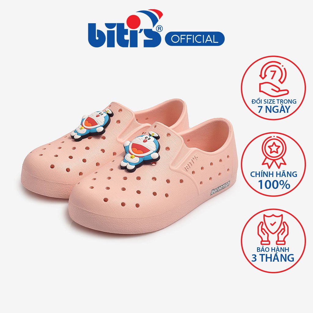 Giày Eva Phun Bé Gái Biti's Doraemon BSG005522HOG (Hồng)