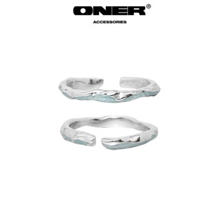 Nhẫn ONER Bạc 925 "Elix Couple Rings" ( Bảo Hành Bạc 1 Năm )
