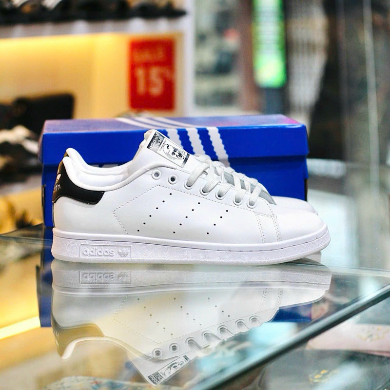 𝗠𝗶𝗻𝘁𝗦𝘁𝗼𝗿𝗲🦋 Giày thể thao sneaker stan smith gót đen