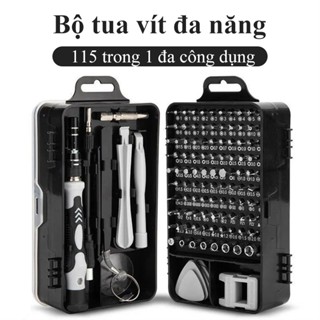 Bộ tua vít đa năng 115 trong 1 BTOOL Bộ tua vít tích hợp 98 đầu vít sửa chữa điện thoại laptop tiện dụng