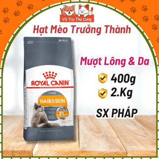 Thức ăn hạt cho Mèo Royal Canin Hair & Skin Care mượt lông và da