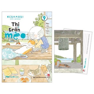 Sách thị trấn mèo - tập 9 - tặng kèm postcard