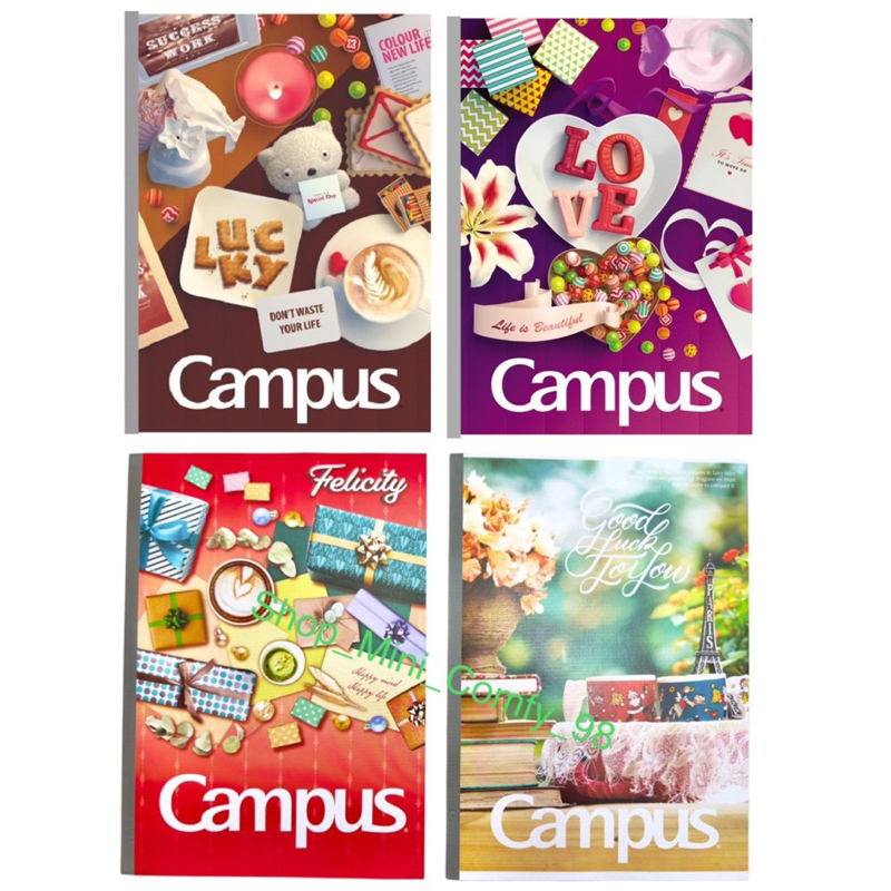 Vở Kẻ Ngang Campus 120 Trang Gift 1,2 mẫu mới nhất