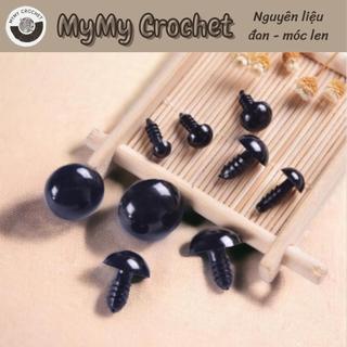Set 10 cái/ 5 cặp mắt thú chốt size 5-10mm