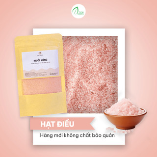 Muối hồng Himalaya dạng mịn 500g nấu sữa hạt