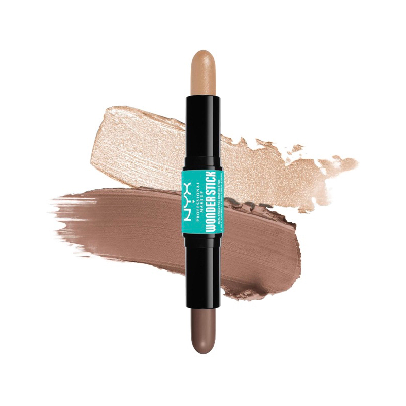 Bút chì thuần chay tạo khối bắt sáng highlight 2 đầu NYX PROFESSIONAL Face Shaping & Contouring USA