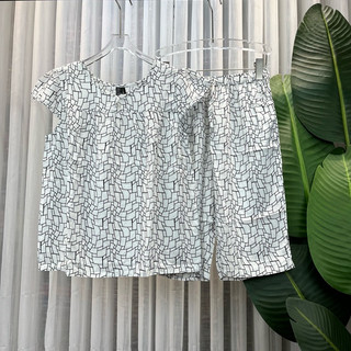 Đồ bộ tole, bộ lanh lửng nữ tay búp