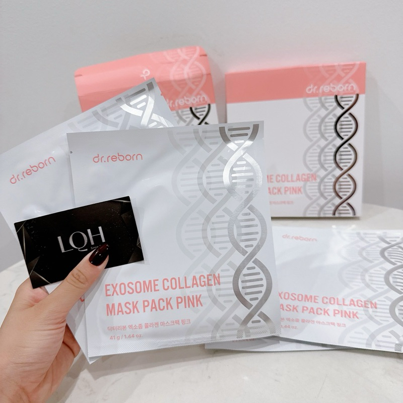 Mặt nạ Exosome Collagen Mask Pack Pink Dr.Reborn [Giá lẻ miếng]