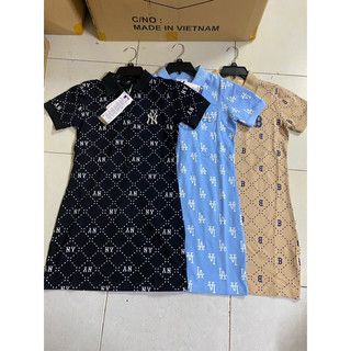 255 Đầm ML.B- Chất thun cotton cá sấu
