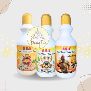 Chai nước Tẩy uế Khai quang vật phẩm phong thủy, nước tắm tượng ASA