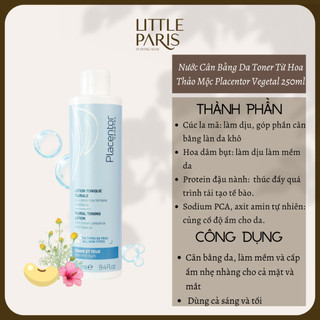 Toner Thảo Mộc Nước Cân Bằng Da Placentor Tonique Lotion Florale 250ml