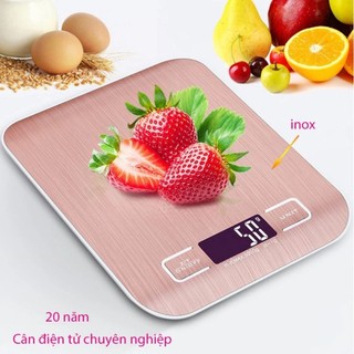  Cân Điện Tử Tiểu Ly Mini inox  Nhà Bếp Hợp Kim Thép 5kg & 10kg Bảo Hành 1 Năm UTE SHOP 