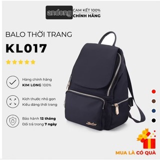 BALO  NỮ  NHỎ GỌN CHỐNG NƯỚC  KL017 MÀU XANH ĐEN..