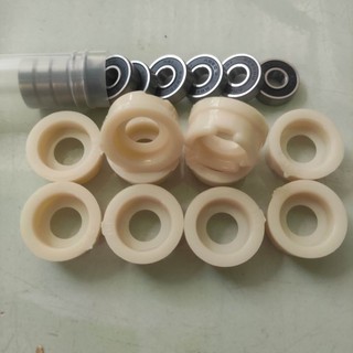 Combo bộ 10 cái bạc đạn,vòng bi 608 rbi và 10cái sơ mi dùng cho quạt b3,b4,b5