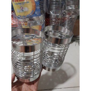 Ống Đựng Đũa Tròn La Inox 201