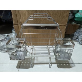 Kệ đựng dao thớt đa năng inox la 201 - kệ đựng dao thớt thông minh