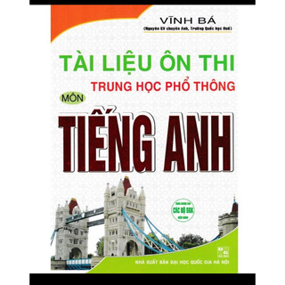 Sách - Tài liệu ôn thi thpt môn tiếng anh