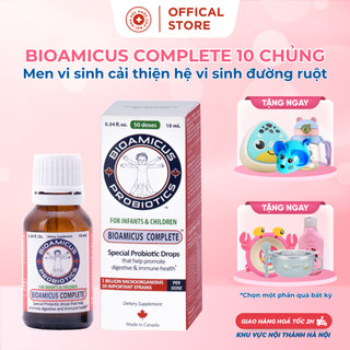 Men Vi Sinh Bioamicus Complete 10 Chủng - Nhập khẩu chính hãng Canada